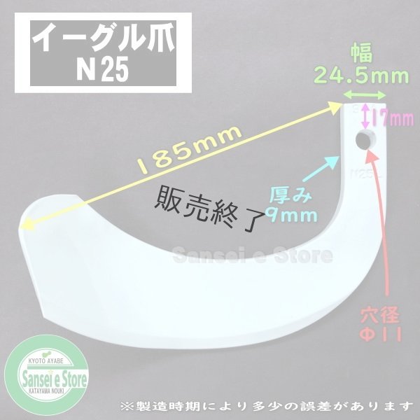 画像4: 【販売終了】日本ブレード製 34本組  ヤンマー トラクター Vクロス  耕耘爪各種  (4)