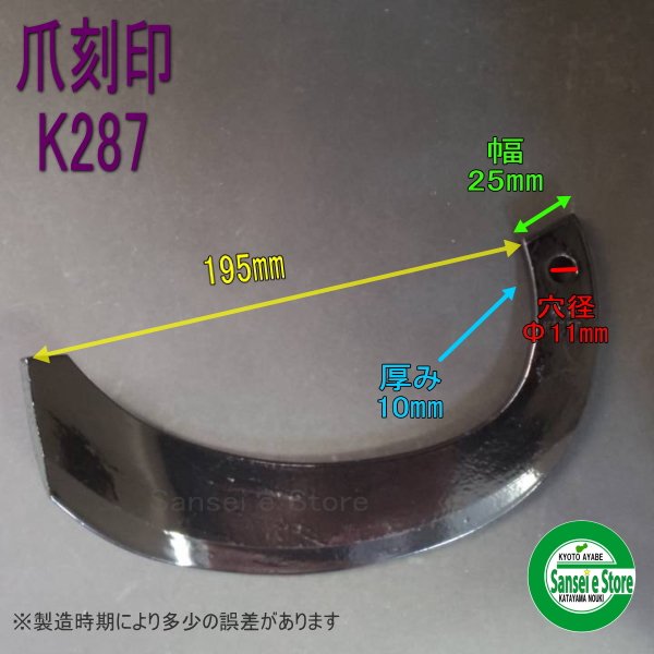 画像7: クボタ トラクタ- センター 耕耘爪 28本組  (7)