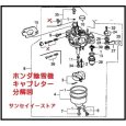 画像2:  除雪機  キャブレター  ASSY   HSS970n用   (2)