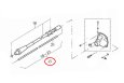 画像1: カーツ 背負刈払機 URP262用 フレキシブルASSY(シャフト+ケース) (1)