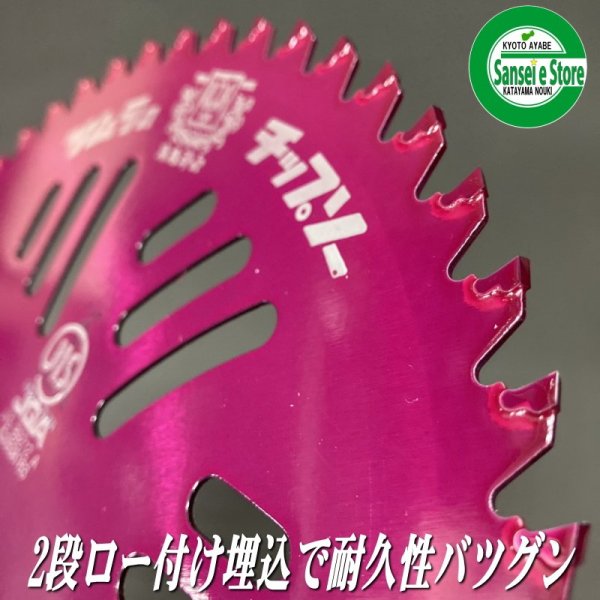 画像4: 【信頼のツムラ製】  ツムラのチップソー  L-52(255mmx52P) 1枚  (4)