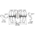 画像6: 14本組　イセキ ミニ耕うん機　耕うん爪セット　マイペット デュエットロータリー　同時正転逆転ロータリー用 (6)