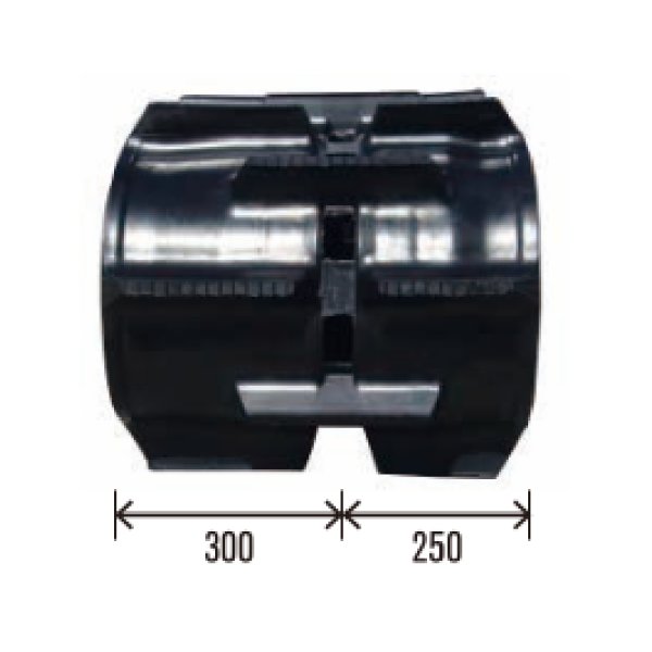 画像2: 東日興産 コンバイン用クローラ /  幅550mm / ピッチ90mm / コマ数53〜58 / オフセット (2)