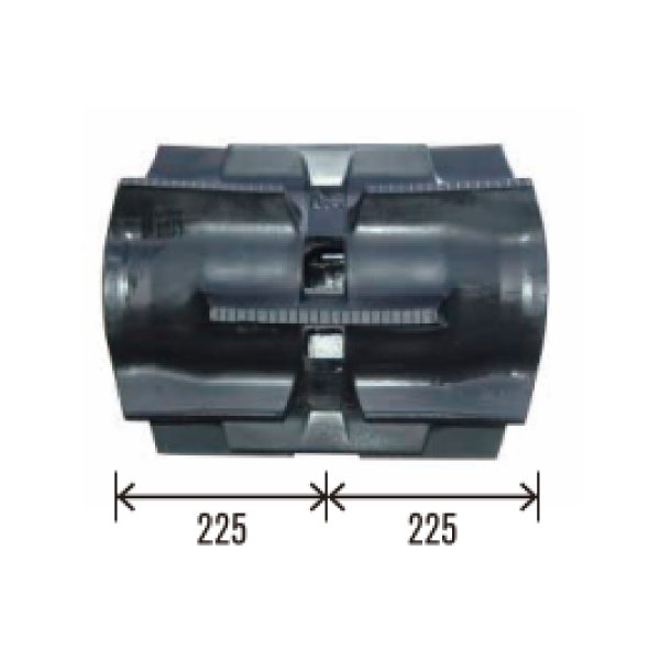 画像2: 東日興産 コンバイン用クローラ /  幅450mm / ピッチ90mm / コマ数40〜49 (2)