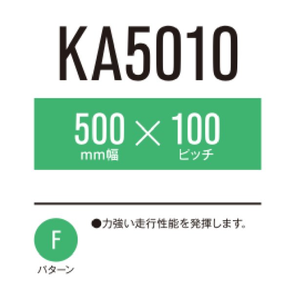 画像1: 東日興産 コンバイン用クローラ /  幅500mm / ピッチ100mm / コマ数54〜57  (1)