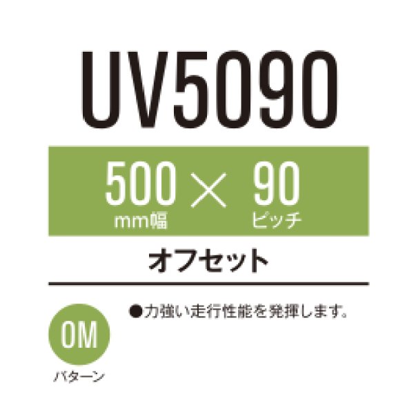 画像1: 東日興産 コンバイン用クローラ /  幅500mm / ピッチ90mm / コマ数50〜58 (1)