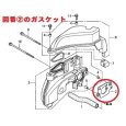 画像2: ホンダ純正 ガスケット　2馬力 ４ストローク 船外機 BF2D用 (2)