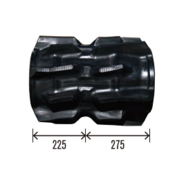 画像2: 東日興産 コンバイン用クローラ /  幅500mm / ピッチ90mm / コマ数50〜58 (2)