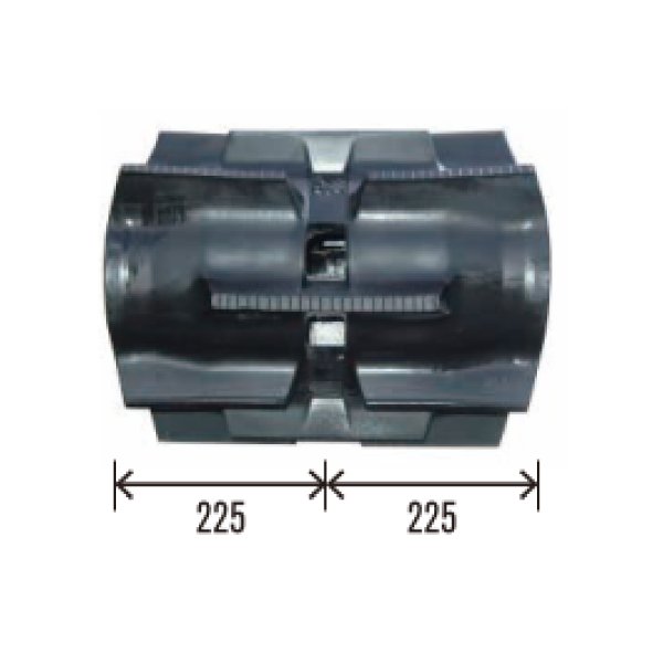 画像2: 東日興産 コンバイン用クローラ /  幅450mm / ピッチ90mm / コマ数46〜56 (2)