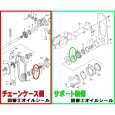 画像3: ヤンマー トラクター チェーンケース/サポート爪軸用 オイルシールのセット (3)