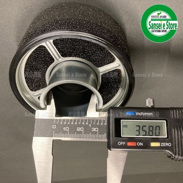 画像9: 三菱 純正   エアーエレメントスポンジ  オイルパン式 適合型式：GM181L他  (9)