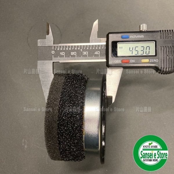 画像5: 三菱 純正  エアーエレメントスポンジ  オイルパン式  適合型式:MMR65他    (5)