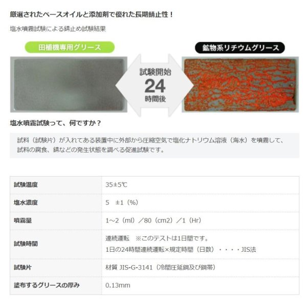 画像6: ヤナセ製油 YSバイオコートC  田植機専用グリース 190g  (6)