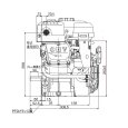 画像7: 三菱 メイキ 小型 4ストローク ガソリンエンジン  GB181LN-100  (7)