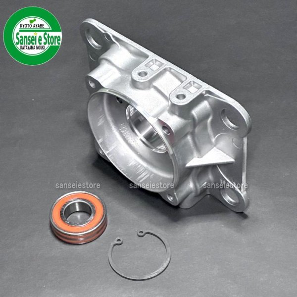 画像4: オーレック 純正 スパイダーモア用  クラッチドラムケースとベアリングのセット  アナサークリップ付  (4)