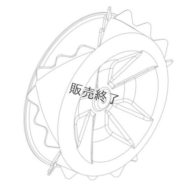 画像5: オーレック 純正 スパイダーモア用  スパイク車輪 SP851,SP850,AZ850他  (5)