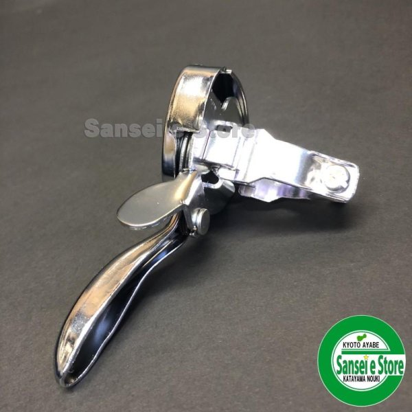 画像2: 汎用 アクセルレバー 鉄製 右側用  ストッパー付 25Φ  (2)