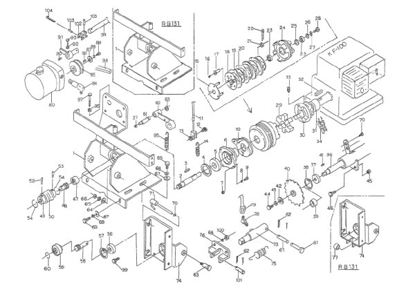 画像2: オーレック RB131 フリクションプレート  (2)