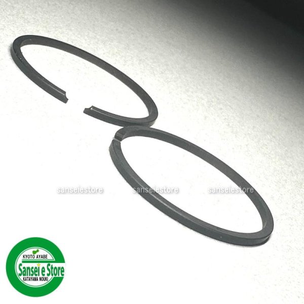 画像2: ゼノア 純正 2サイクルエンジン用  ピストンリング 2個  (2)