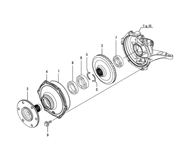 画像4: ヤンマー 純正部品   トラクター用   前車軸オイルシール  ※要適合確認 1個   (4)