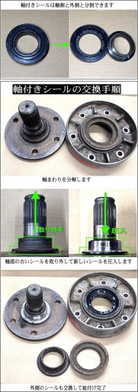 画像1: ヤンマートラクターパーツ  ロータリーのベアリングケースセット 