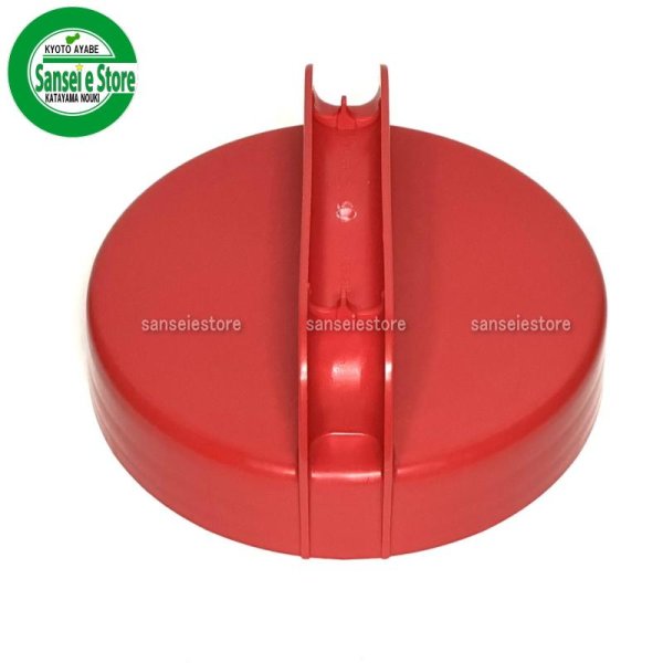 画像2: 丸山製作所 純正  バッテリー式 噴霧機用  薬剤タンクキャップASSY 赤色  (2)