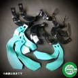画像1: 東亜重工製 14本組 ヤンマー 管理機  一軸正逆ロータリー専用 爪セット  (1)