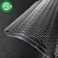 画像4: ホソカワ 精米機 純正部品  除糠網155L メッキ1.2   (4)