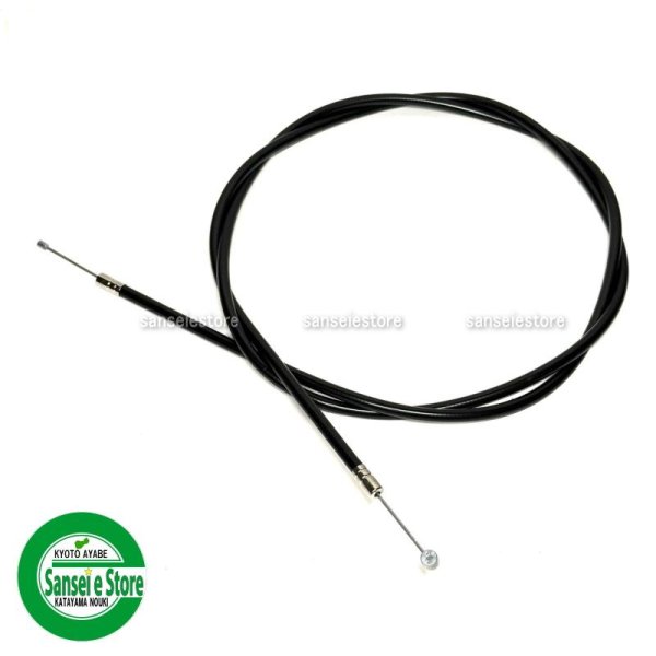 画像1: KAAZ 純正 背負い式 刈払機用  アクセルワイヤー 1160mm  ※要長さ確認  (1)