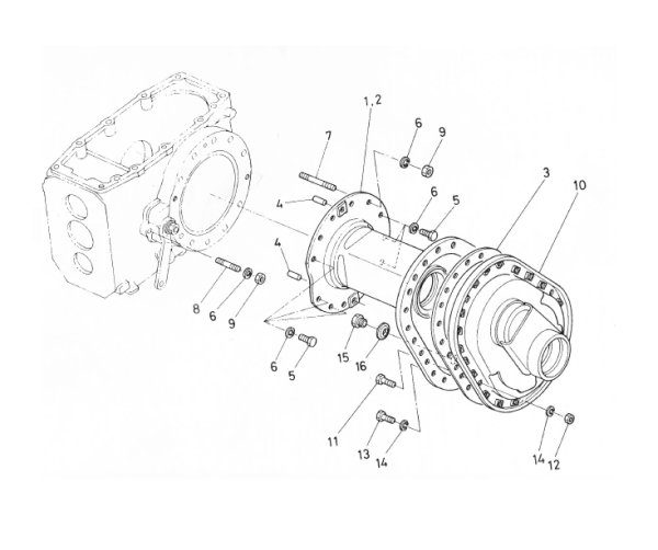画像1: クボタ 純正 トラクター用  後車軸 パッキン  (1)