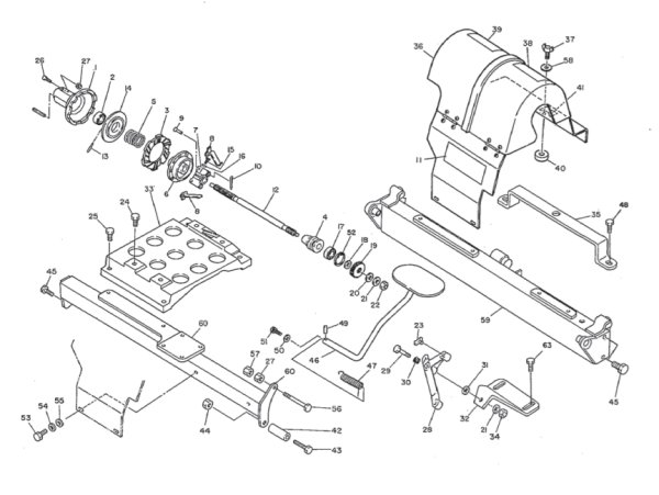 画像1: バロネス 純正 草刈機用  クラッチ部 クラッチバネ  (1)