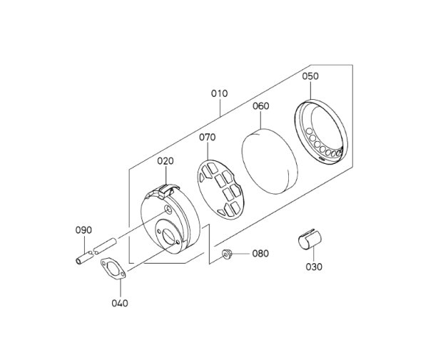 画像1: クボタ 純正 田植機他  エアフィルタキャップ  (1)