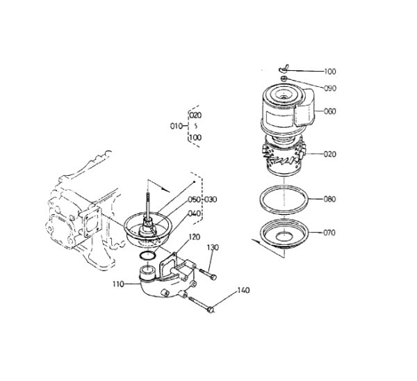 画像1: クボタ 純正 エアクリーナーエレメント ※要品番確認 (1)