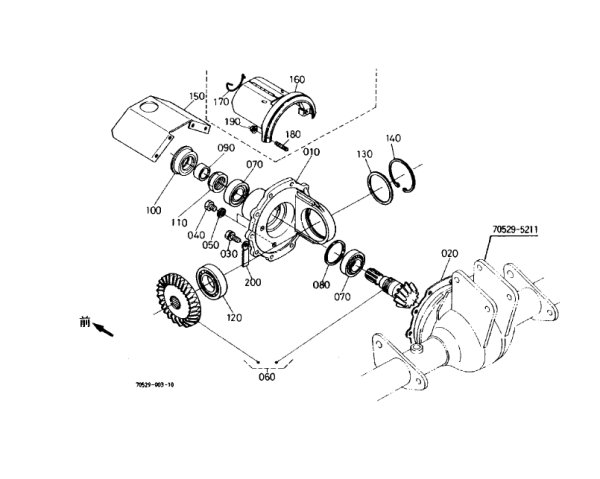 画像1: クボタ 純正 ロータリー  PTO軸オイルシール  (1)