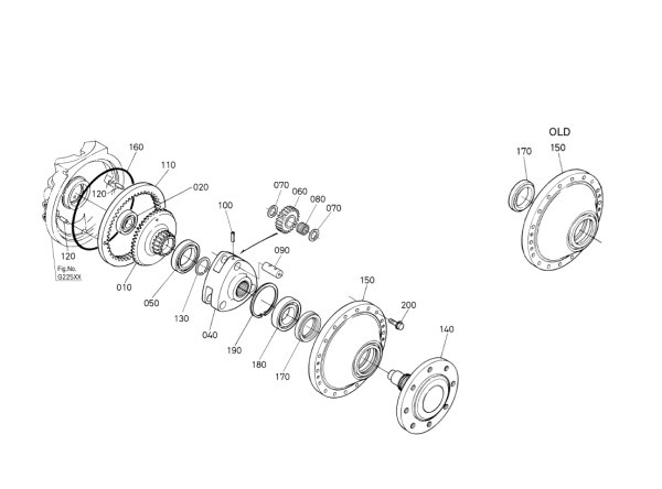 画像1: クボタ 純正 トラクター用 オイルシール (1)