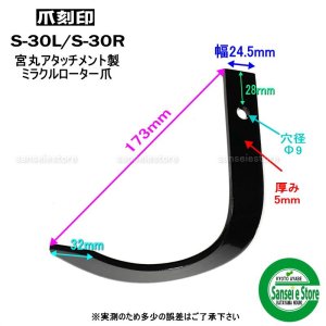 宮丸アタッチメント製 12本組 ミラクルローター 720 替爪セット