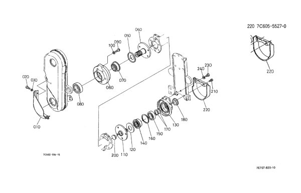 画像1: 【単品】クボタ 純正 トラクター用 ロータリー部品  (1)