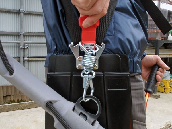 画像7: 刈払機  片肩掛タイプ 腰当付  (7)