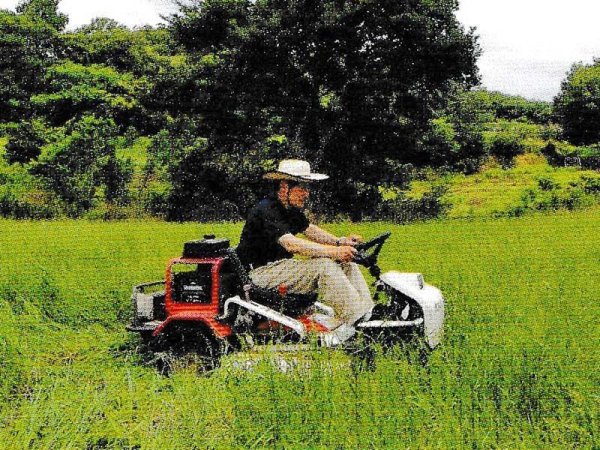 画像7: アイウッド  自走草刈機  乗用モア用  最強乗用モア 大  (7)