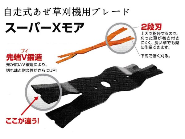 画像2: 法面自走草刈機  WM,GC,JA,AZ  IWOOD製 バーナイフ スーパーXモア  (2)