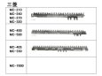 画像3: 三菱コンバイン MC  刈取刃 (3)