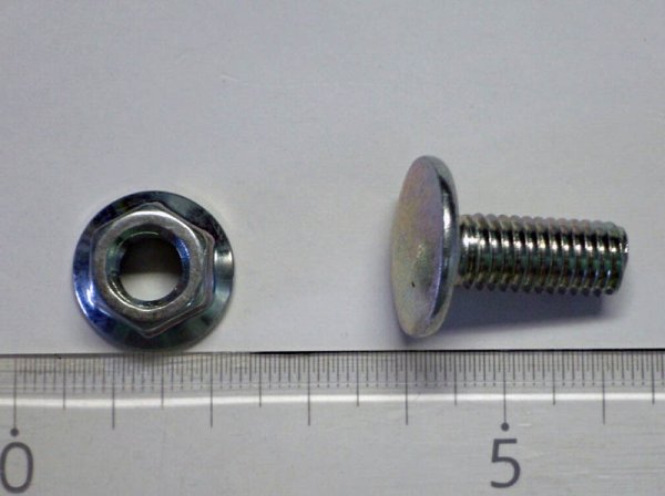画像2: ホンダ サラダ FF300用  爪ボルト 8X20  (2)