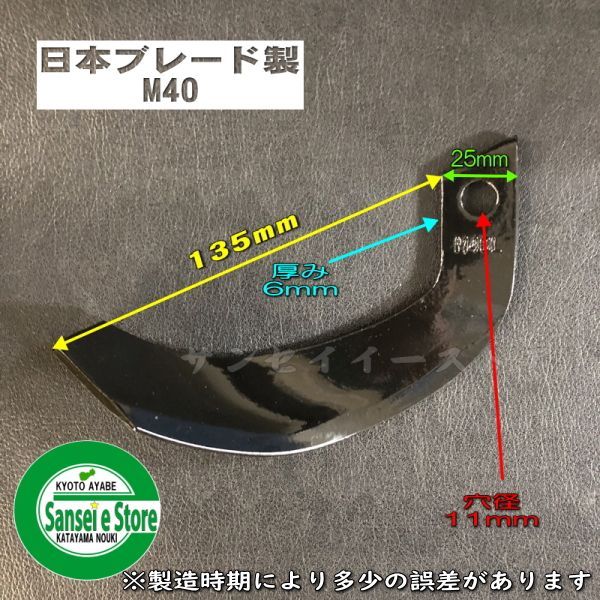 定番キャンバス 16本組 クボタ 管理機 ナタ爪 セット 13-103