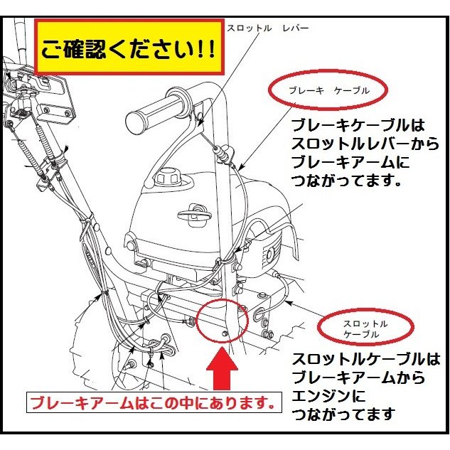 ホンダ 除雪機sb800用 スロットルワイヤー サンセイイーストア Sanseiestore