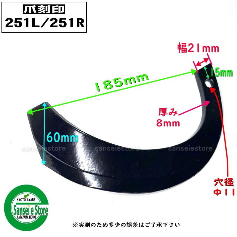 東亜重工 / 日本ブレード製 28本組 クボタ トラクター Sサイド